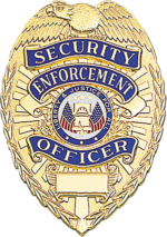 Security Enforcement Officer badge